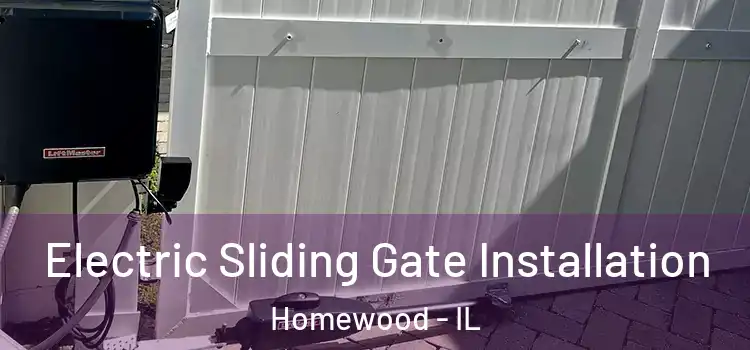  Electric Sliding Gate Installation Homewood - IL